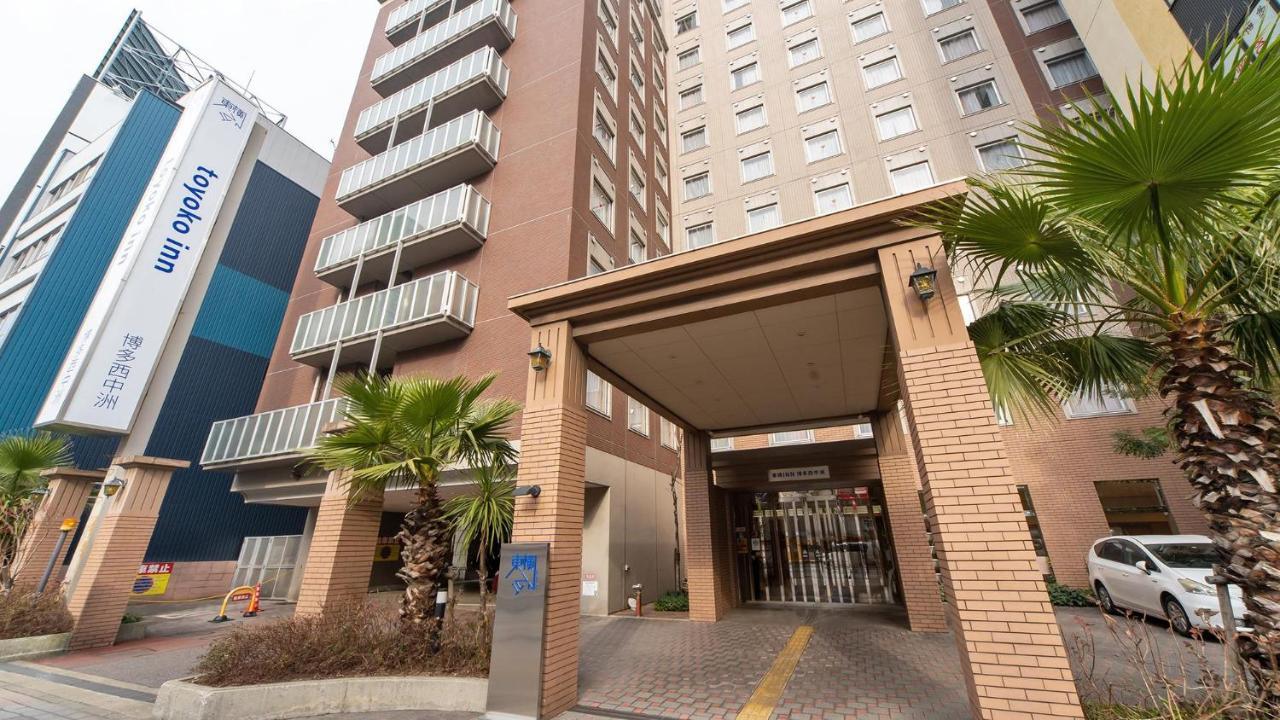 Toyoko Inn Hakata Nishi-Nakasu Fukuoka  Bagian luar foto
